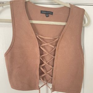 Cropped Kendall and Kylie top